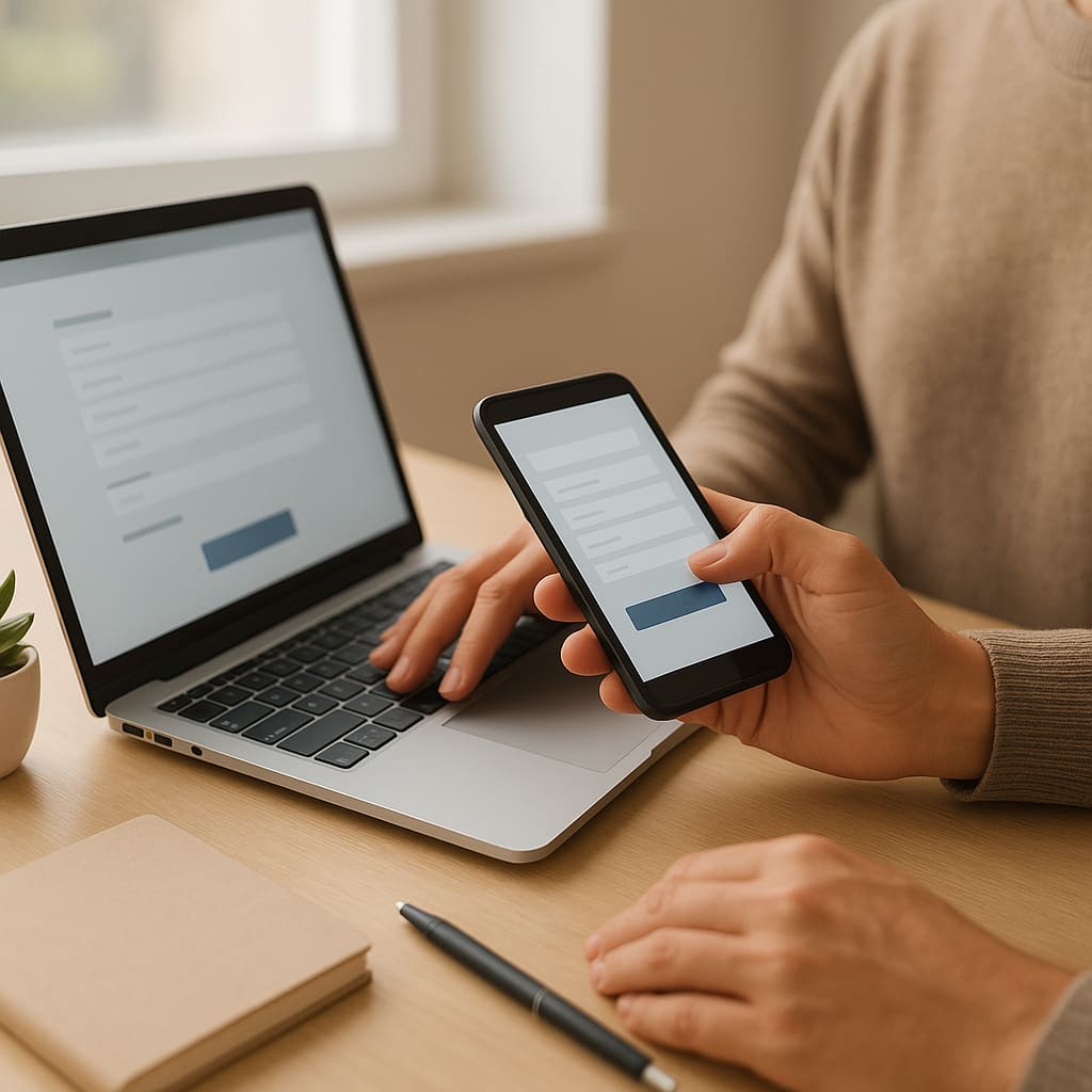 Digitale Vignettenanmeldung